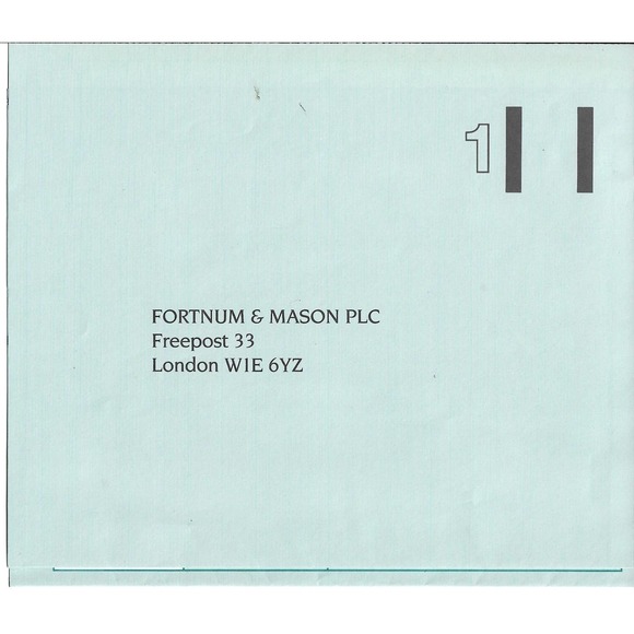 Vintage Fortnum and Mason Holiday PLC Mail Order Form - Picture 1 of 6